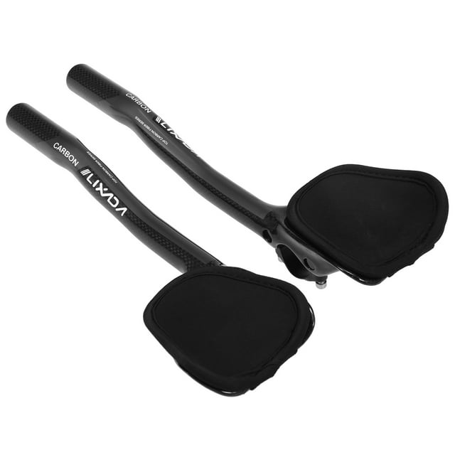 31.8mm Bicicleta de fibra de carbono TT Manillar Ciclismo Aero Bars Resto Manillar Bike Tri Bars Lixada Aerobar de bicicleta