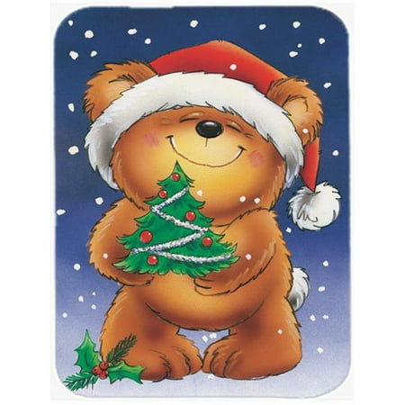 

Teddy Bear & Christmas Tree Glass Large Cutting Board