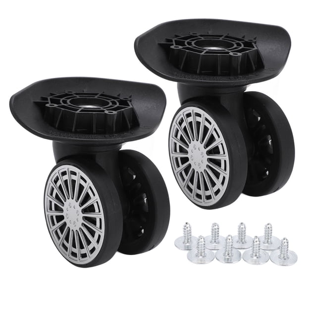 Roues de Remplacement pour Bagages, Roues Pivotantes pour Bagages A60, Pièce de Valise pour Bagages, Roulette de Valise Conçue pour l'Avenir