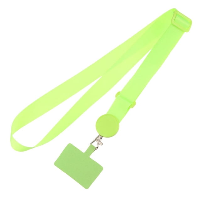 Adjustable Phone Strap Neck Cord Phone Lanyards Patch Cell Holder Phone Hanging Cord green
