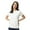 White, variant on Women's Short Sleeve T-Shirt 100% Cotton Classic Fit Crew Neck Solid Color Tee (White, XL)