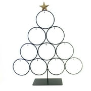 Old World Christmas 10-Ornaments Tree Stand Metal Displayer Metal 14251