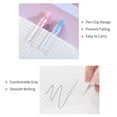 thumbnail image 2 of amdohai Gel Ink Pens, Retractable, with Refillable, Fine Point, 0.5mm, Black Ink, 6 Count, 2 of 8