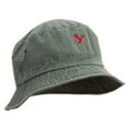 thumbnail image 5 of Flying Parrots Logo Embroidered Big Size Washed Hat - Olive XL-2XL, 5 of 5