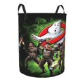 thumbnail image 2 of Cesta de lavandería con el logotipo de Ghostbusters, impermeable, plegable, redonda, organizador de juguetes y ropa, cesta de regalo para habitación pequeña, 2 of 7