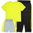 thumbnail image 2 of Minecraft Boys 3-Piece Creeper Pants Set - Short Sleeve T-Shirt, Shorts, & Jogger Pants 3-Pack Bundle Set for Boys (Sizes 2T-12), 2 of 8
