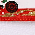 thumbnail image 6 of Christmas Ribbon for Tree Wreaths Crafts Gift Wrapping, Vintage Truck Merry Christmas Wired Burlap Ribbon 2 Inch 5.5 Yard, Red, 6 of 14