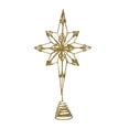 thumbnail image 2 of npkgvia Christmas Decorations,Desk Decor,Glitter Craft Merry Christmas Decoration Party High Metal Top Star Christmas Decorative Props Star Christmas Tree Star Multi Angle,Gold,Clearance, 2 of 9