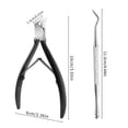 thumbnail image 5 of Heavy Duty Ingrown Toenail Clippers Professional Toenails Trimmer Podiatrist Toe Nail Clippers for Thick Nail & Ingrown, 5 of 20