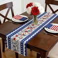 thumbnail image 4 of shyuyusa Independence Day Decorative Table Runner and Tablecloth, Holiday Dining Table Ornament, 4 of 6