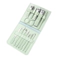 thumbnail image 1 of Professional Pedicure Kit Nail Clipperstools, Grooming Kit Nail Care Tool With Leather Travel Case, 1 of 5