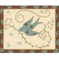 thumbnail image 2 of DiPaolo, Dan 14x12 White Modern Wood Framed Museum Art Print Titled - Blue Bird, 2 of 4