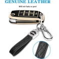 thumbnail image 4 of Key Fob Cover Compatible with Kia Sorento Sportage Rio Soul Forte Optima Keychain Case Holder Protector,Black, 4 of 7