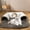 Gray, variant on U-Shaped Cat Tunnel Bed for Multiple Cats with Hanging Toy, Enclosed Washable Cat Cave for Indoor Outdoor Use, Machine Washable Soft Pet Bed