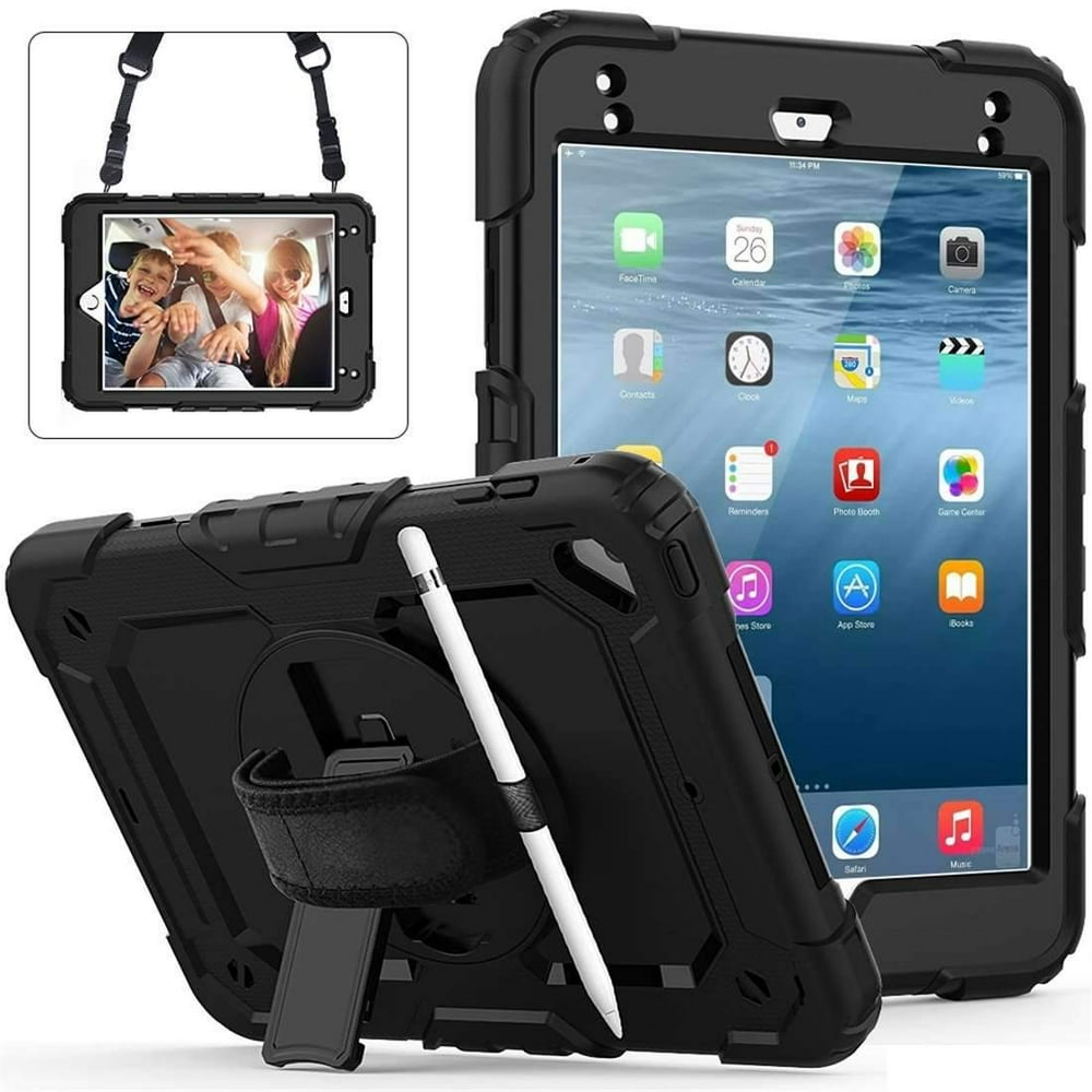 AMZER Tuffen Full Body Protective Case for iPad mini 5 with Builtin