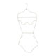 thumbnail image 2 of Percha versátil para trajes de baño y lencería. Organizador de armario ligero y versátil. Perchas para exhibir trajes de baño, abrigos y vestidos lenc Mujer L, 2 of 8