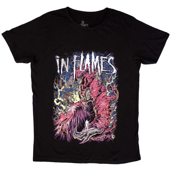In Flames Unisex T-Shirt: Nothing But Pain (Small)