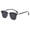 Silver, variant on Vintage Half Frame Sunglasses for Women and Men Fashion Metal Sun Glasses UV400 Protection Eyewear Travel Driving Sunscreen Glasses
