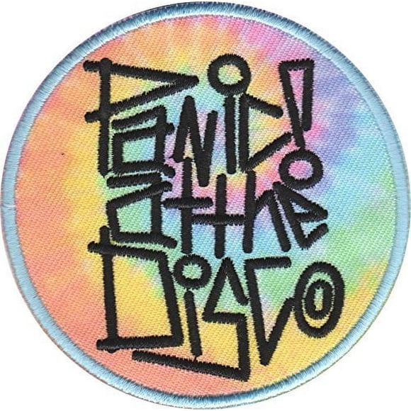 Panic! at The Disco - Tie Dye - Official Rock Band Patch - 3" x 3"