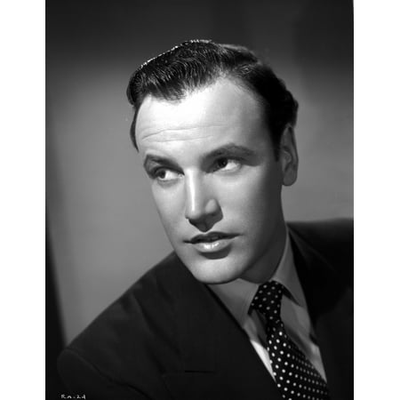 - Richard Anderson wearing a polka dot tie Photo Print