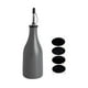 thumbnail image 5 of Botella de aceite para cocinar, botella dispensadora de Shoyu de cerámica, aspecto elegante, botella dispensadora de aceite fácil de verter, tar Gris, 5 of 8