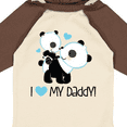 thumbnail image 4 of Inktastic I Love My Daddy Boy Bear Boys Long Sleeve Baby Bodysuit, 4 of 5