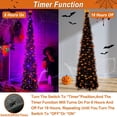 thumbnail image 4 of [Árbol de Navidad] Árbol de Halloween TURNMEON de 6 pies y 60 LED, 4 of 9