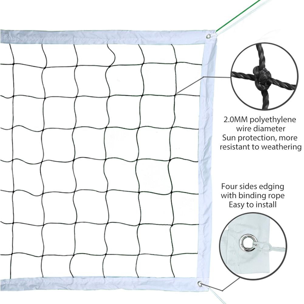 Replacement Volleyball Net Volleyball Competition Training Net for ...