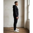 thumbnail image 3 of Men’s Warm Winter Tech Fleece Sweat Jacket Sweatpants Jogger Outfit, 3 of 11