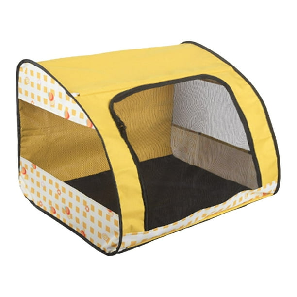 Tienda de campaña plegable para gatos, espaciosa y cerrada, corral plegable para mascotas, jaula para mascotas L