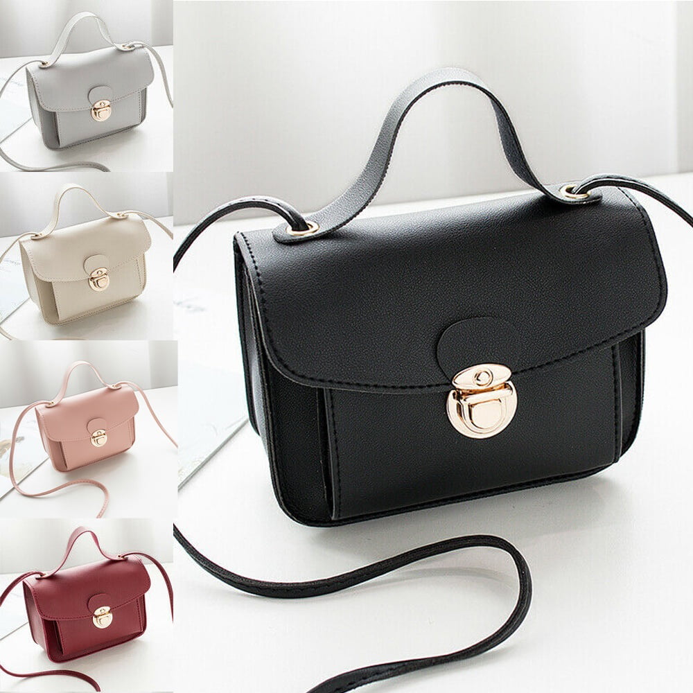 Women Shoulder Bag PU Leather Envelope Crossbody Messenger Handbag Purse Small 