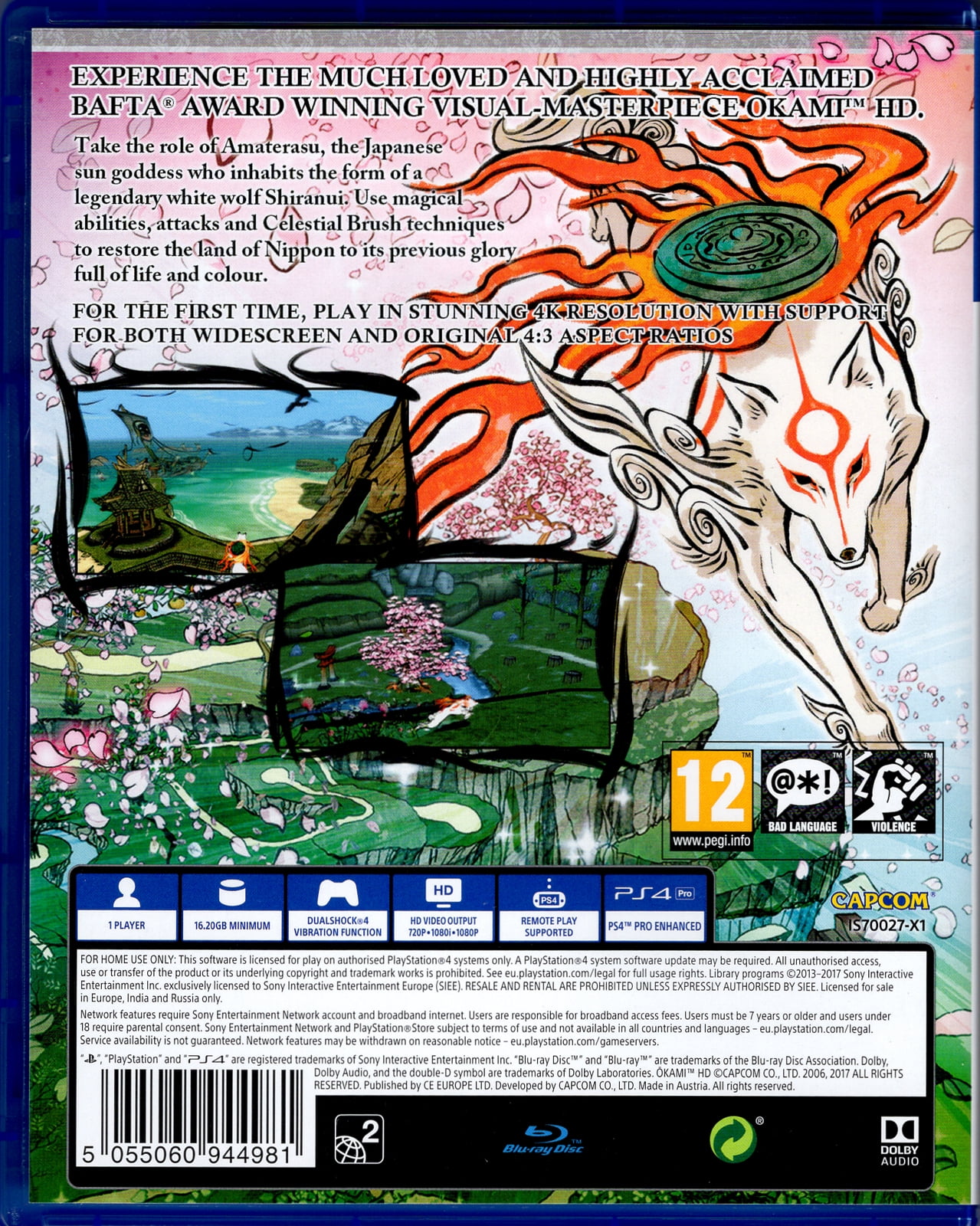 Okami HD for PlayStation 4™ - Walmart.com