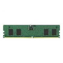 Kingston 8GB DDR5 SDRAM Memory Module - For Workstation - 8 GB - DDR5-5600/PC5-44800 DDR5 SDRAM - 5600 MHz Single-rank Memory - CL42 - 1.10 V - Non-ECC - Unbuffered - 288-pin - DIMM - Lifetime Warr...
