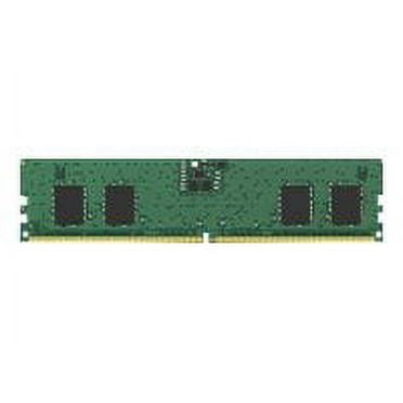 Kingston 8GB DDR5 SDRAM Memory Module - For Workstation - 8 GB - DDR5-5600/PC5-44800 DDR5 SDRAM - 5600 MHz Single-rank Memory - CL42 - 1.10 V - Non-ECC - Unbuffered - 288-pin - DIMM - Lifetime Warr...