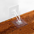 thumbnail image 1 of 26 anclajes para muebles sin taladro, anclajes adhesivos para muebles a la pared a prueba de bebés con correas de nailon sujetadores para muebles, 1 of 5