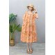 thumbnail image 3 of Ropa de verano 2022 para mujer, vestidos holgados de lino y algodón con cuello redondo estilo japonés informal, 3 of 5