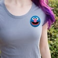 thumbnail image 2 of Sesame Street Grover Face Pinback Button Pin, 2 of 5