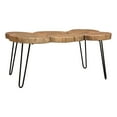 thumbnail image 3 of Diamond Sofa Joss Natural Acacia One of a Kind Live Edge Rectangle Coffee Table, 3 of 3