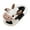 Half-wrapped Cow Black, variant on Drecage Toddler Boys Girls Cute Shark Slippers Kids Non-Slip Fuzzy Bedroom House Shoes