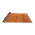 thumbnail image 2 of Ahgly Company Indoor Rectangle Abstract Orange Modern Area Rugs, 8' x 12', 2 of 4