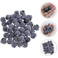 thumbnail image 3 of 50pcs Fake Blueberry Lifelike Blueberries Simulation Realistic Blue Berries Props, 3 of 4