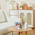thumbnail image 2 of Unique Bargains Floating Frame Picture Frames with Glass Cover Gold 4x4, 2 of 5