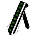 thumbnail image 2 of Clover Ties Mens Clover Flag Necktie Ireland Flag Ties Irish Tie by Three Rooker, 2 of 4