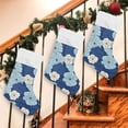 thumbnail image 7 of Coolnut Modern Flowers Christmas Stockings 2PCS,Big Xmas Stockings Gift Decorations and Party Supplies,Used for Fireplace Decoration Socks Christmas Tree Decoration, 7 of 7