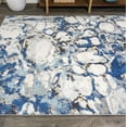 thumbnail image 5 of JONATHAN Y CONTEMPORARY POP 4 x 6 Area Rug, Pebble Marbled Abstract - Dark Gray/Blue, CTP113A-4, 5 of 9