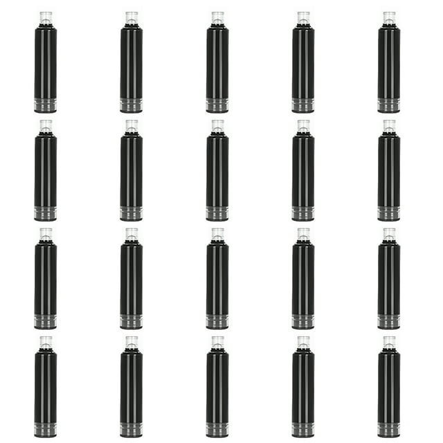 serony 20pack/lot Students Pen Replacement Ink Bag Set Refill writing pens, compatible with Cartridges In Colorful Bore Pen Ink Bag