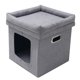 thumbnail image 3 of de gatitos, condominio para gatos, cómodo condominio para gatos, escondite para jugar, almohadillas interiores, cama plegable para gatos, cubo Yinane Cama para gatitos, 3 of 8
