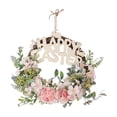thumbnail image 2 of Corona de Pascua para colgar en la puerta o pared | Corona festiva para la primavera | Corona artificial para la decoración del hogar, sala de estar o dormitorio, 2 of 6