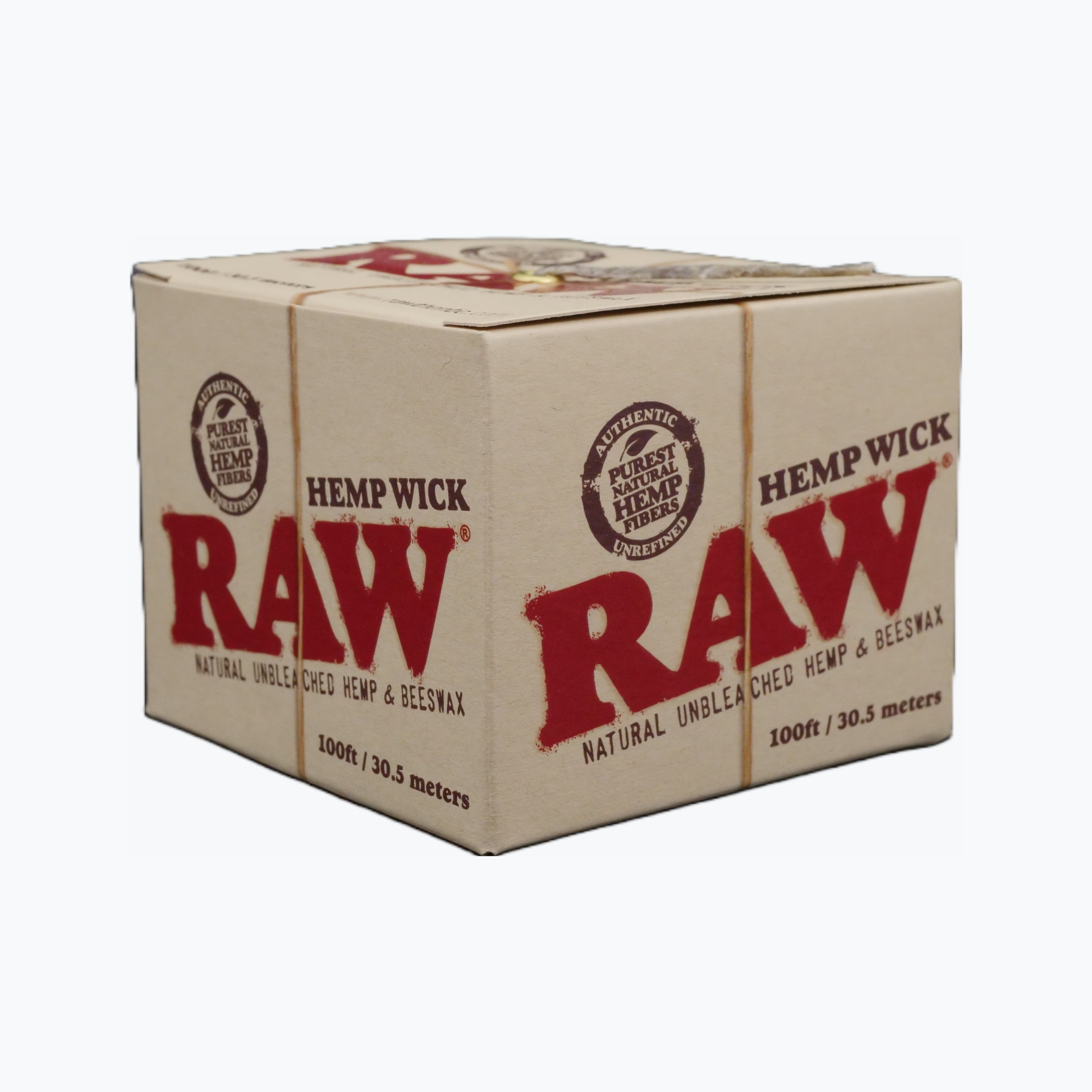 RAW Hemp Wick- Natural Unbleached Hemp & Beeswax Hempwick Roll 10ft / 3  Meters (Pack of 3 Premium 10 Foot Wicks) : Health & Household 