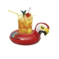 thumbnail image 3 of Northlight Inflatable Floating Parrot Swimming Pool Drink Holder - 10", 3 of 5